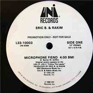 Eric B. & Rakim - Microphone Fiend flac album