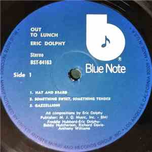 Eric Dolphy - Out To Lunch! flac album