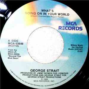 George Strait - What's Going On In Your World flac album