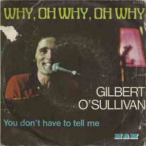 Gilbert O'Sullivan - Why, Oh Why, Oh Why flac album