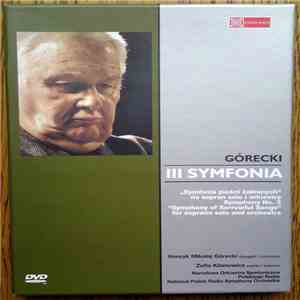 Górecki - III Symfonia "Symfonia Pieśni Żałobnych" Na Sopran Solo I Orkiestrę flac album