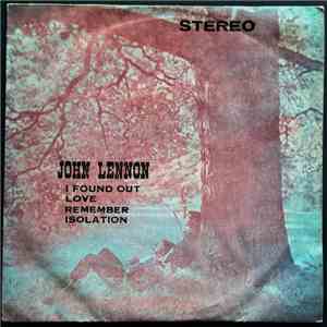 John Lennon - I Found Out flac album