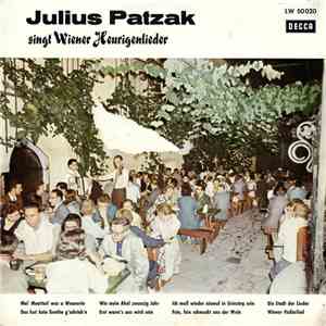 Julius Patzak - Julius Patzak Singt Wiener Heurigenlieder flac album