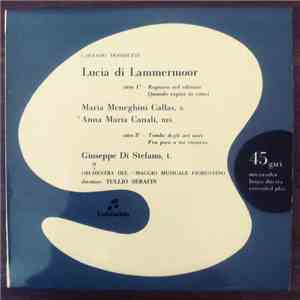 Maria Callas, Orchestra Of The Maggio Musicale Fiorentino, Gaetano Donizetti - Lucia di Lammermoor flac album