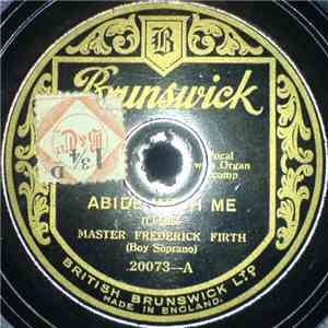 Master Frederick Firth - Abide With Me / There Is A Green Hill Far Away flac album