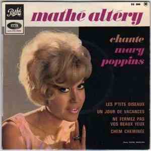Mathé Altéry - Mathé Altéry Chante Mary Poppins flac album