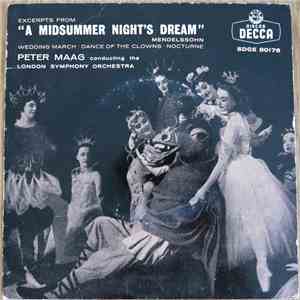 Mendelssohn, Peter Maag ∙ Orquesta Sinfonica De Londres - Excerpts from "A Midsummer Night's Dream" flac album