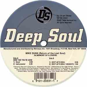 Mike Dunn - Return Of Tha Lost Soul (In Memory Of A Friend) flac album