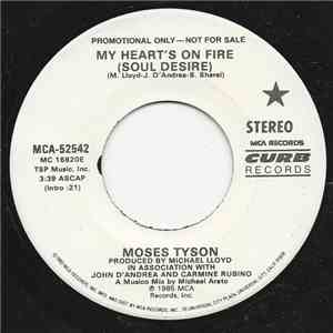 Moses Tyson, Jr. - My Heart's On Fire (Soul Desire) flac album