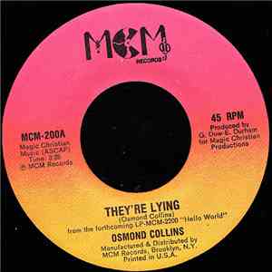 Osmond Collins - They're Lying flac album