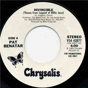 Pat Benatar - Invincible (Theme From The Legend Of Billie Jean) flac album