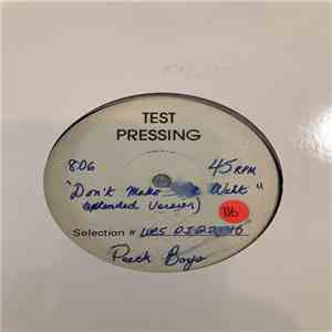 Peech Boys - Don't Make Me Wait flac album