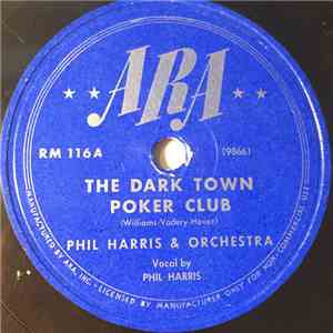 Phil Harris & Orchestra - The Dark Town Poker Club / Jelly Bean flac album