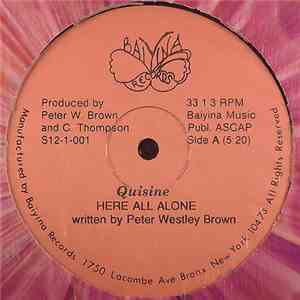 Quisine - Here All Alone flac album
