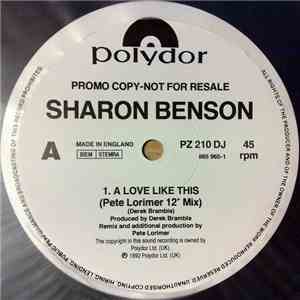 Sharon Benson - A Love Like This flac album
