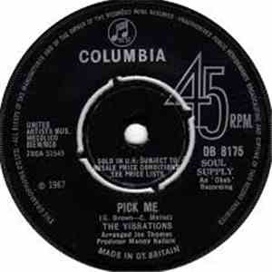 The Vibrations - Pick Me / You'd Better Beware flac album
