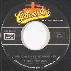 Timmy Thomas / Nat Kendrick & The Swans - Why Can't We Live Together / Mashed Potatoes flac album