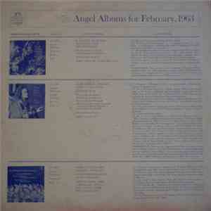 Various - Angel Albums For February, 1963 flac album