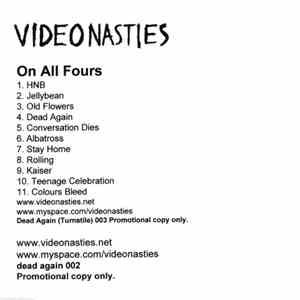 Video Nasties - On All Fours flac album