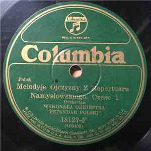 Wykonała Orkiestra - Melodyje Ojczyzny Z Repertuaru Namysłowskiego flac album