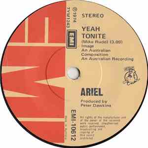 Ariel  - Yeah Tonite flac album
