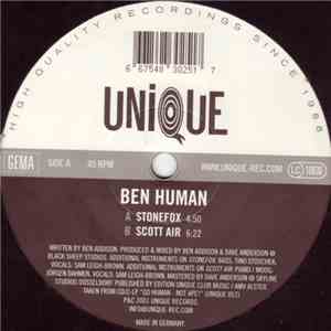 Ben Human - Stonefox / Scott Air flac album