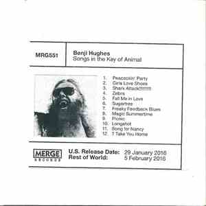 Benji Hughes - Songs In The Key Of Animals flac album