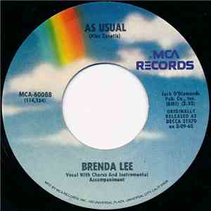 Brenda Lee - As Usual / Too Many Rivers flac album