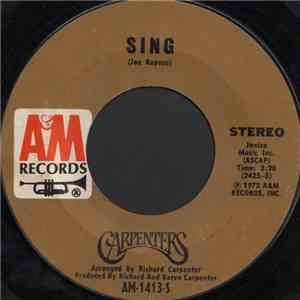 Carpenters - Sing flac album
