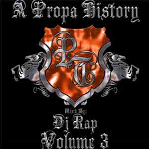 DJ Rap - A Propa History Volume 3 flac album