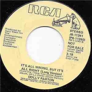 Dolly Parton - It's All Wrong, But It's All Right flac album