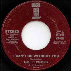 Dorothy Morrison - I Can't Go Without You flac album