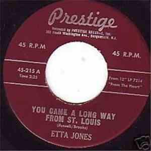 Etta Jones - You Came A Long Way From St. Louis flac album