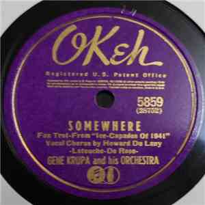 Gene Krupa And His Orchestra - Somewhere / You Danced With Dynamite flac album