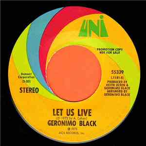 Geronimo Black - Let Us Live flac album