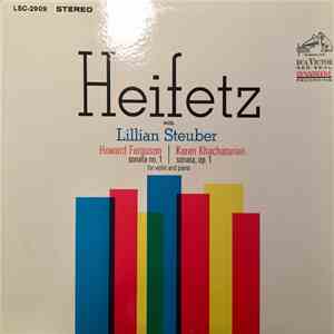 Howard Ferguson , Karen Khachaturian, Jascha Heifetz, Lillian Steuber - Sonata No.1, Sonata, Op.1 flac album