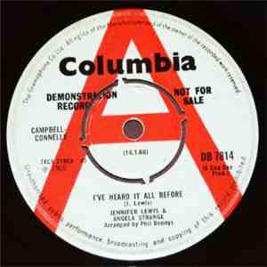 Jennifer Lewis  & Angela Strange - I've Heard It All Before flac album