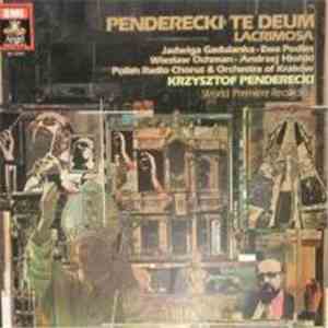 Krzysztof Penderecki - Te Deum / Lacrimosa flac album