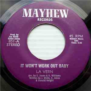 La Vern - It Won't Work Out Baby flac album