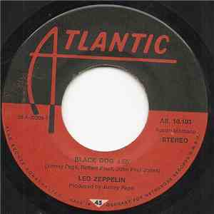Led Zeppelin - Black Dog / Misty Mountain Hop flac album