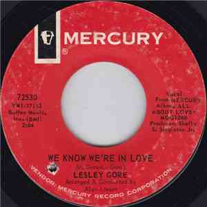 Lesley Gore - We Know We're In Love / That's What I'll Do flac album
