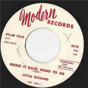 Little Richard - Bring It Back Home To Me flac album