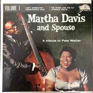 Martha Davis And Spouse - A Tribute To Fats Waller flac album