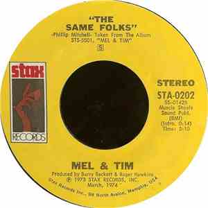 Mel & Tim - The Same Folks / It's Those Little Things That Count flac album