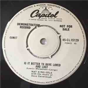 Nat King Cole - It's Better To Have Loved And Lost / That's You flac album