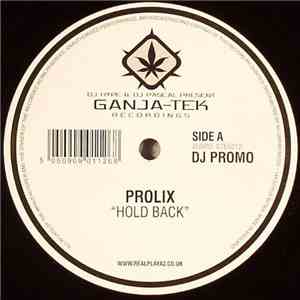 Prolix / Prolix, Maldini & Vegas  - Hold Back / Hall Of Mirrors flac album