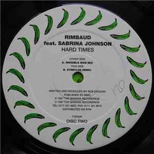 Rimbaud featuring Sabrina Johnston - Hard Times (Disc Two) flac album