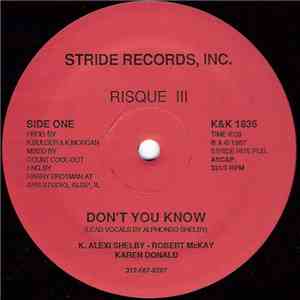 Risque III - Don't You Know / Tropic Zone flac album