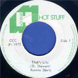 Ronnie Davis / The Aggrovators - That's Life /That's Life (Version) flac album