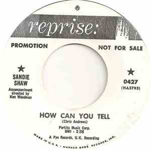Sandie Shaw - How Can You Tell / If You Ever Need Me flac album